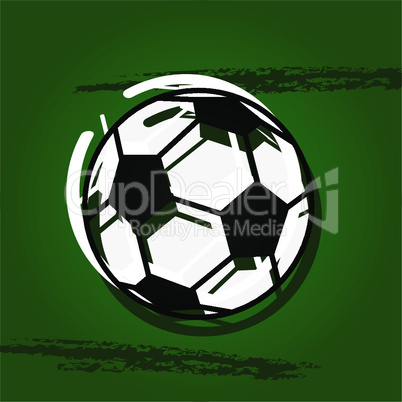 Stylish soccer ball