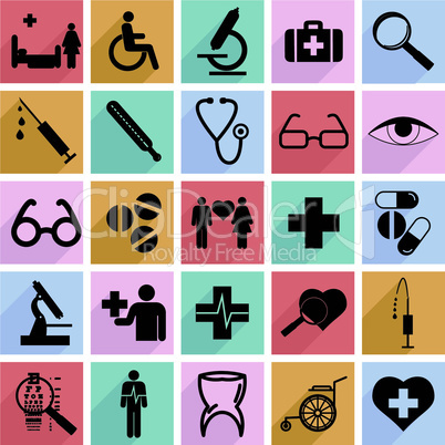 Medicine symbols.