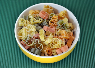 Italian Vegetable Pasta for  children  in colors