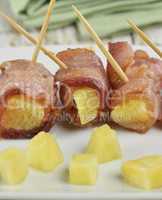 bacon and pineapple appetizer