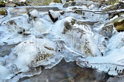 icy cascade