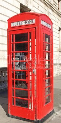 london telephone box