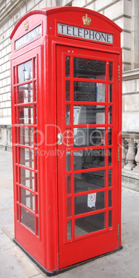 london telephone box