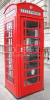 london telephone box