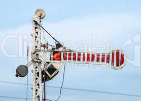 train semaphore mechanical