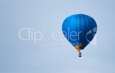 blue balloon in the blue sky