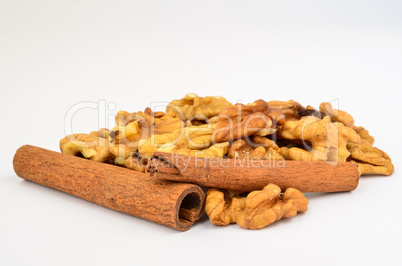 cinnamon and walnuts
