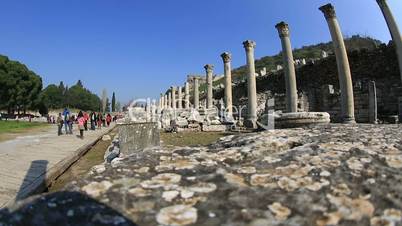 time lapse Ephesus Ancient City