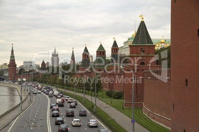 view on Moscow Kremlin