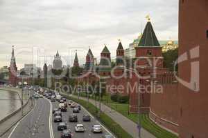 view on Moscow Kremlin