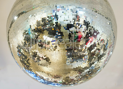 mirror glass ball