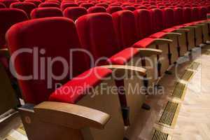 seats in a theater and opera