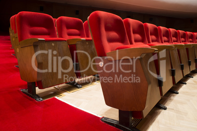 seats in a theater and opera