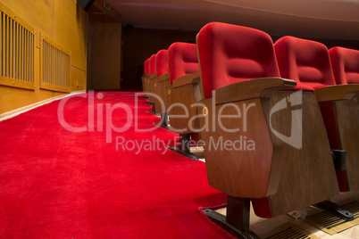 seats in a theater and opera