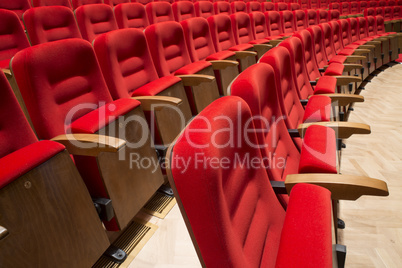 seats in a theater and opera
