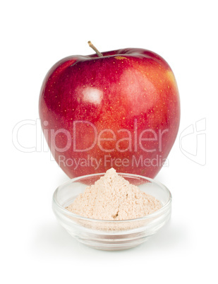 apple and pectin powder