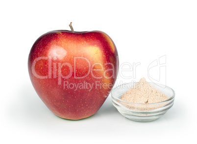 apple and pectin powder