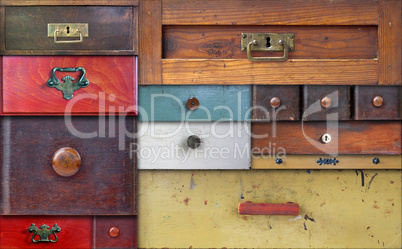 in utter secrecy - various drawers