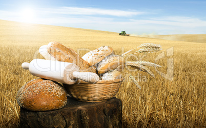 bread and wheat cereal crops