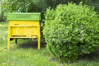 green beehive