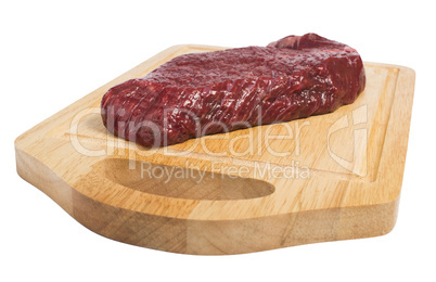 raw beef steak meat