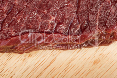 raw beef steak meat