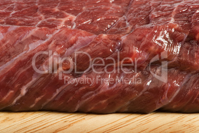 raw beef steak meat