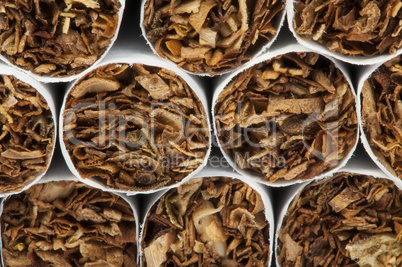 heap of cigarettes