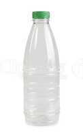 empty transparent plastic bottle