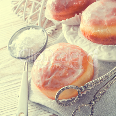 doughnut - vintage style