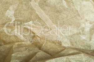 beige crumpled paper background