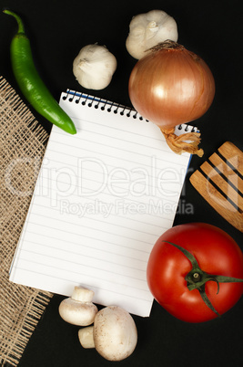 notebook to write recipes