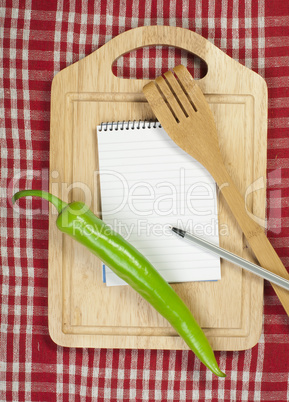 notebook to write recipes