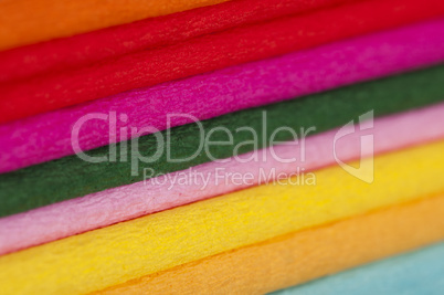multicolored papers