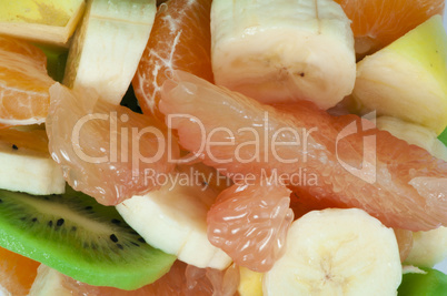 fruit salad with citrus