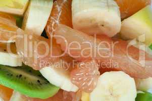 fruit salad with citrus