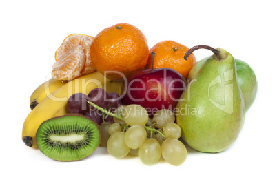 various fruits