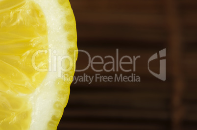 lemon close up