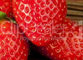 strawberries close up