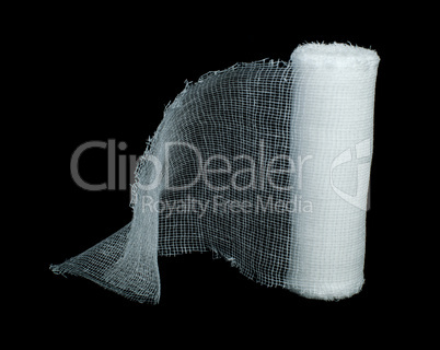 white roll bandage