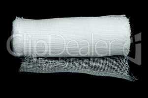 white roll bandage