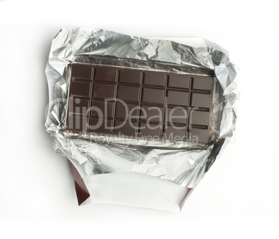 chocolate bar in packaging