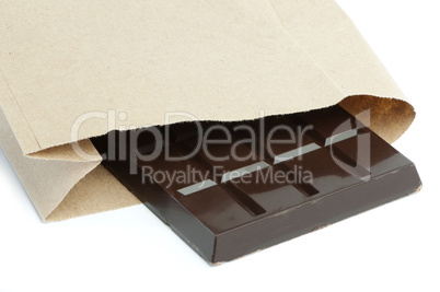 chocolate bar in packaging
