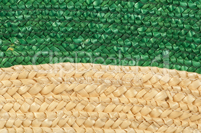 woven straw background