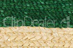 woven straw background