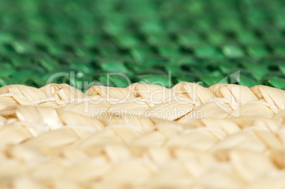 woven straw background