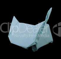 blue cat origami
