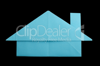 house paper made folded origami style