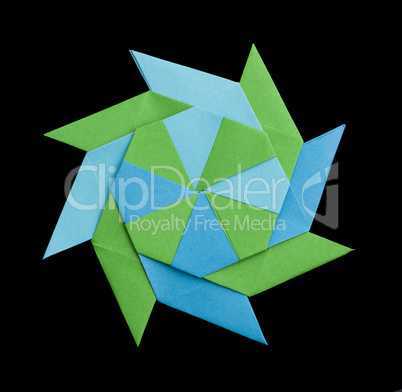 geometric figure origami