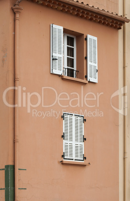 ancient buildings in st. tropez.